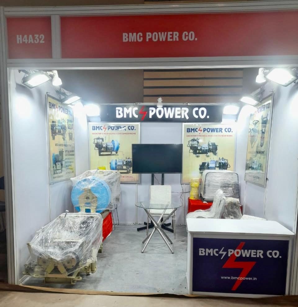 BMC Power exhibition stall H4A32