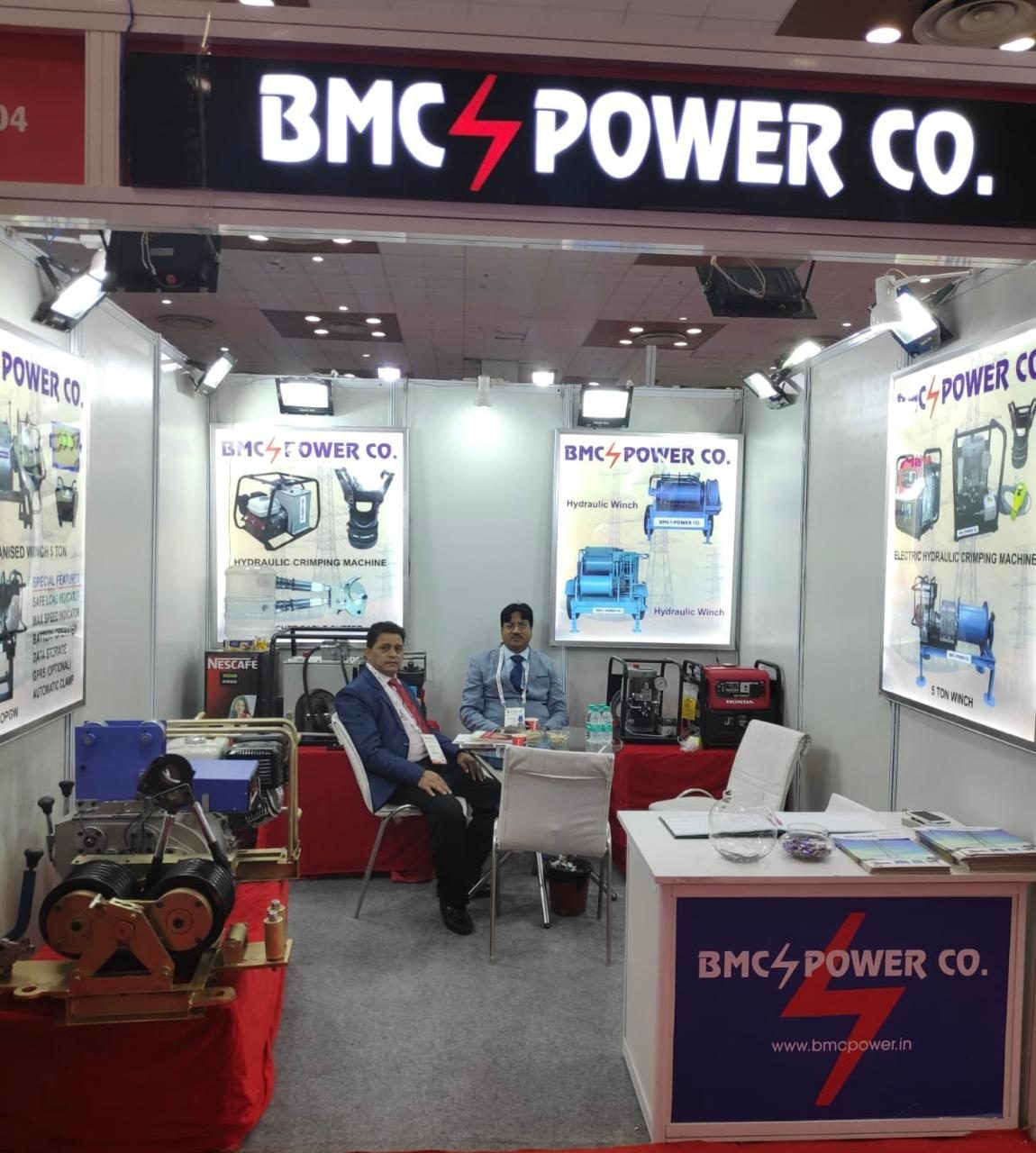 BMC Power exhibition stall