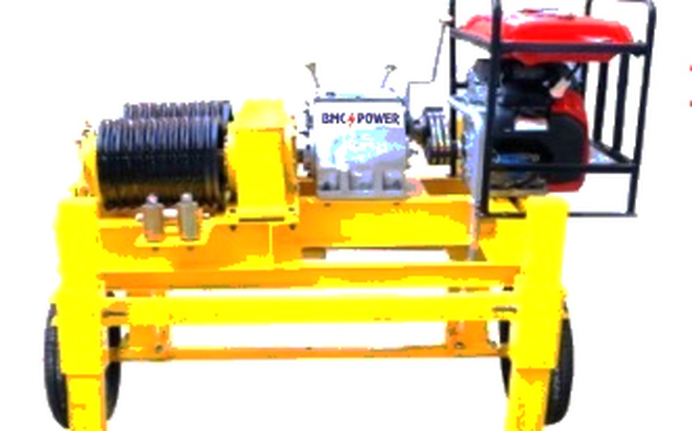 Winch cum Puller 8 Ton manufactured by BMC Power Co., Delhi